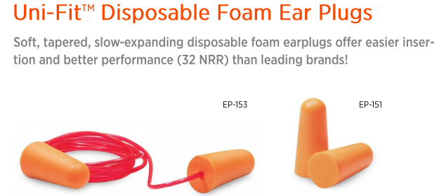 EAR PLUG UNI-FIT