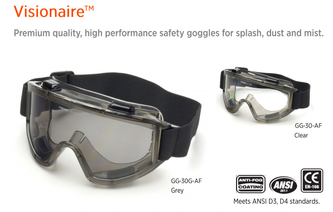 SAFETY GLASSES-VISIONAIRE GG30