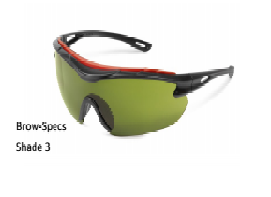 Safety Glasses-Welding-Brow Specs Shade3